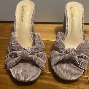 Lilac sandals